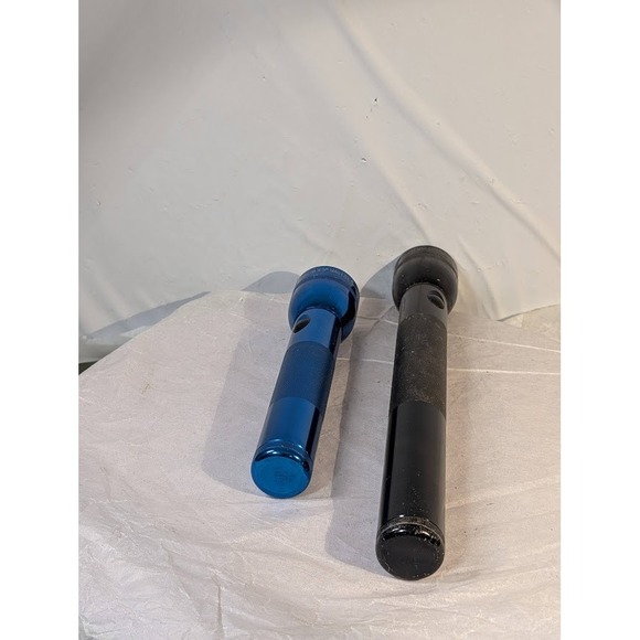 Maglite Flashlight Lot of 2‎ Blue & Black LED/Incandescent Heavy Duty Aluminum - Picture 4 of 12